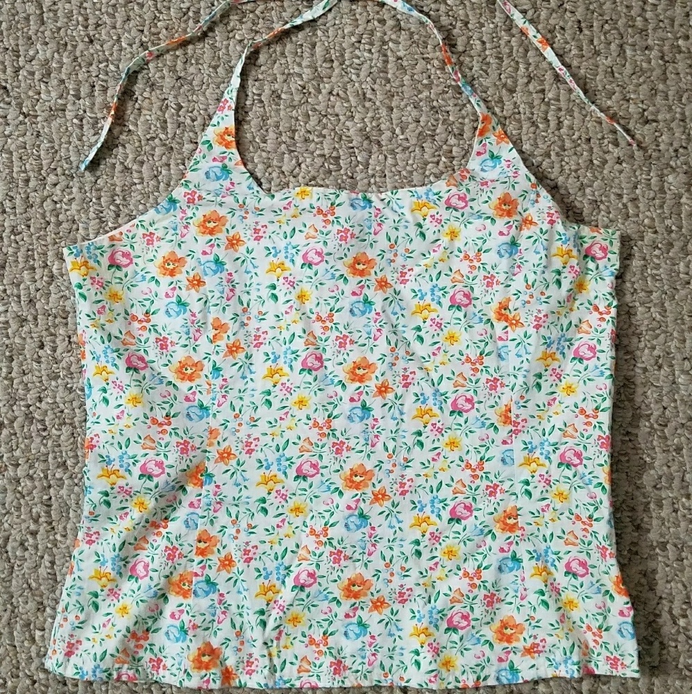Ralph Lauren Floral Halter Top